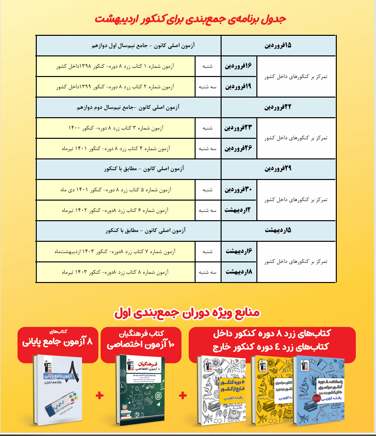 کاظم قلمچی:چگونه هم برای کنکور و هم برای امتحانات آماده شویم؟