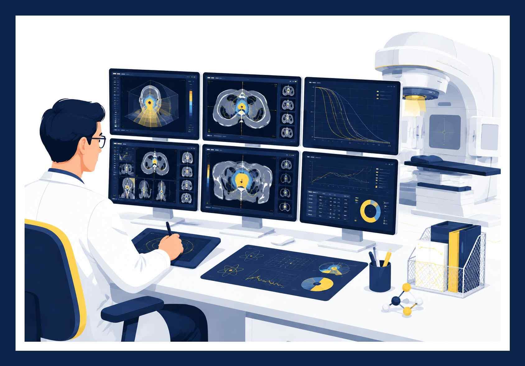 طراحی برنامه درمانی و دوزیمتری توسط متخصص