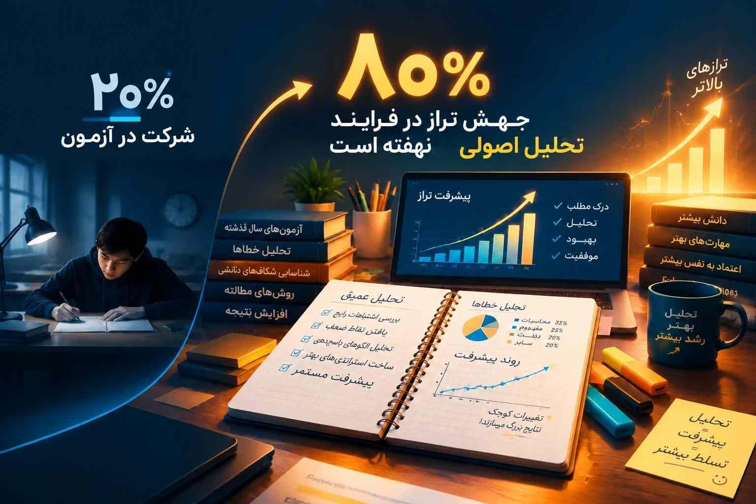 تحلیل آزمون چیست و مراحل اجرای آن در آزمون های آزمایشی قلم چی